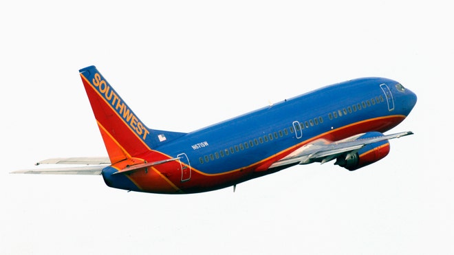 File Photo of SouthWest Airlines Boeing 737-300 AP